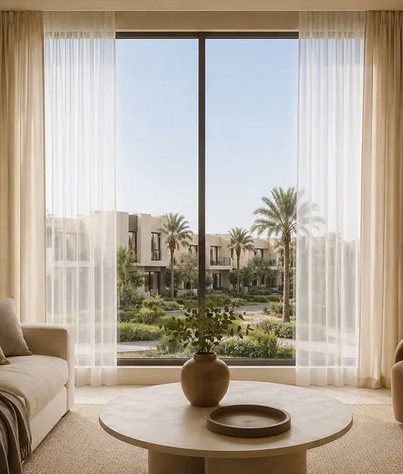 DAMAC Hills Blackout Curtains by Aura Curtains
