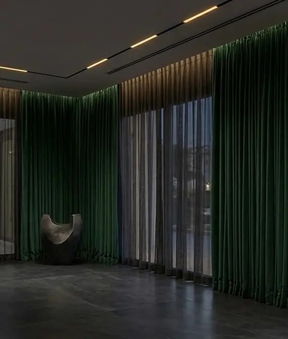 Emirates Hills Villa Blackout Curtains by Aura Curtains