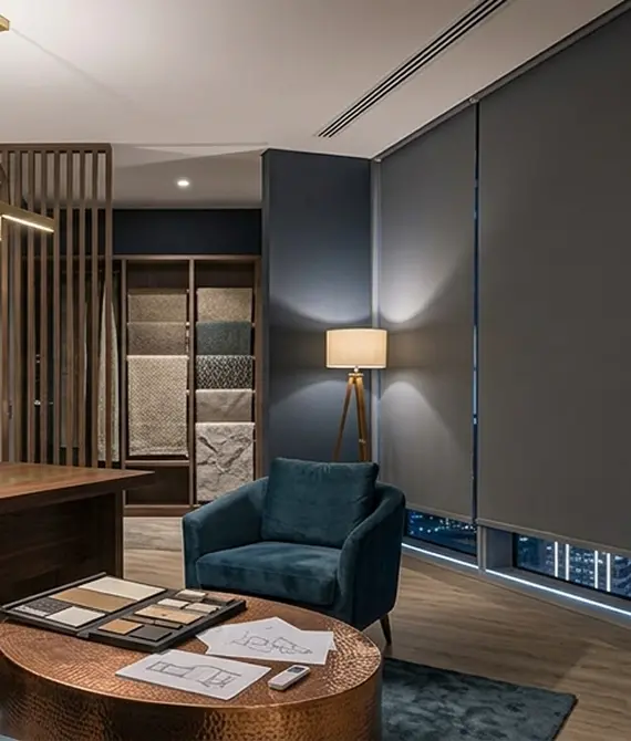 Kart Group Office Blinds by Aura Curtains