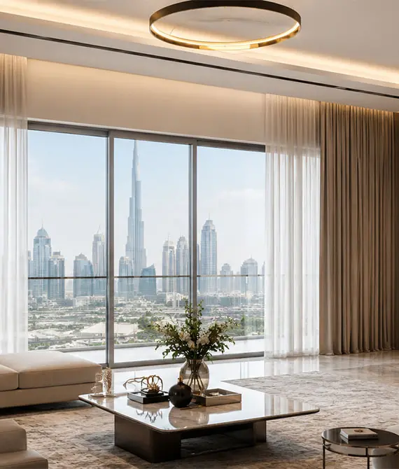 Zabeel One Motorised Curtains by Aura Curtains