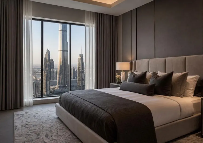 Curtains in Dubai Marina