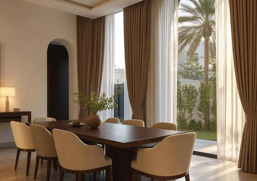Curtains in Jumeirah Village Circle