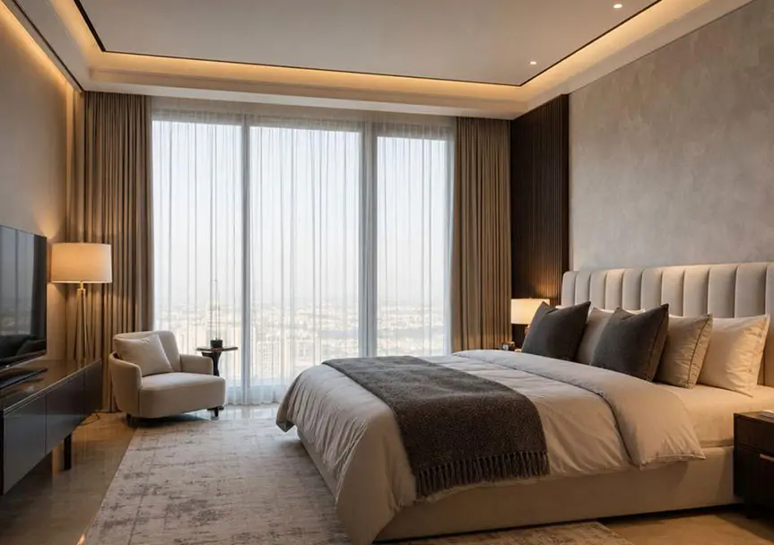 Curtains in Jumeirah Village Triangle