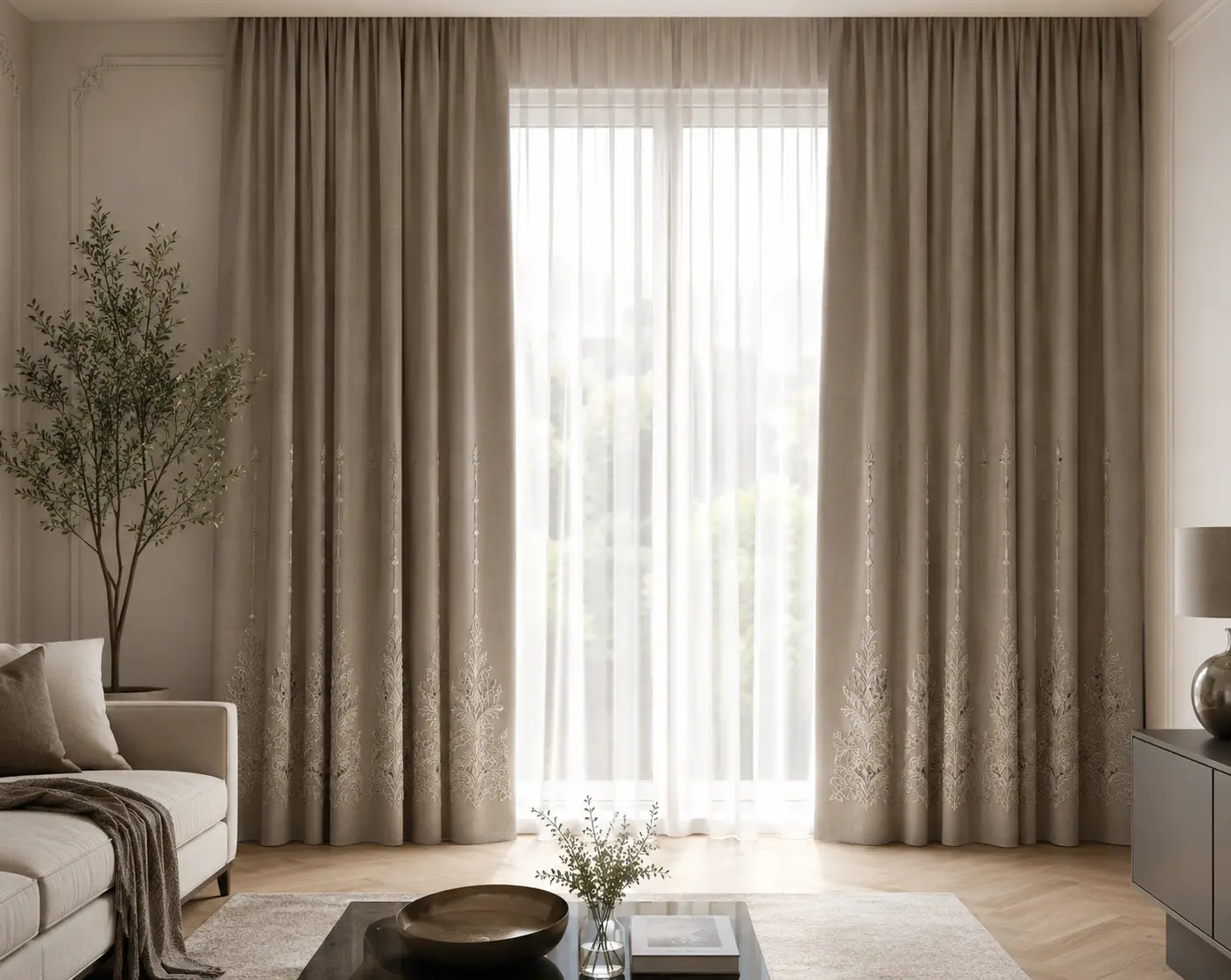 Embroidery Curtains
