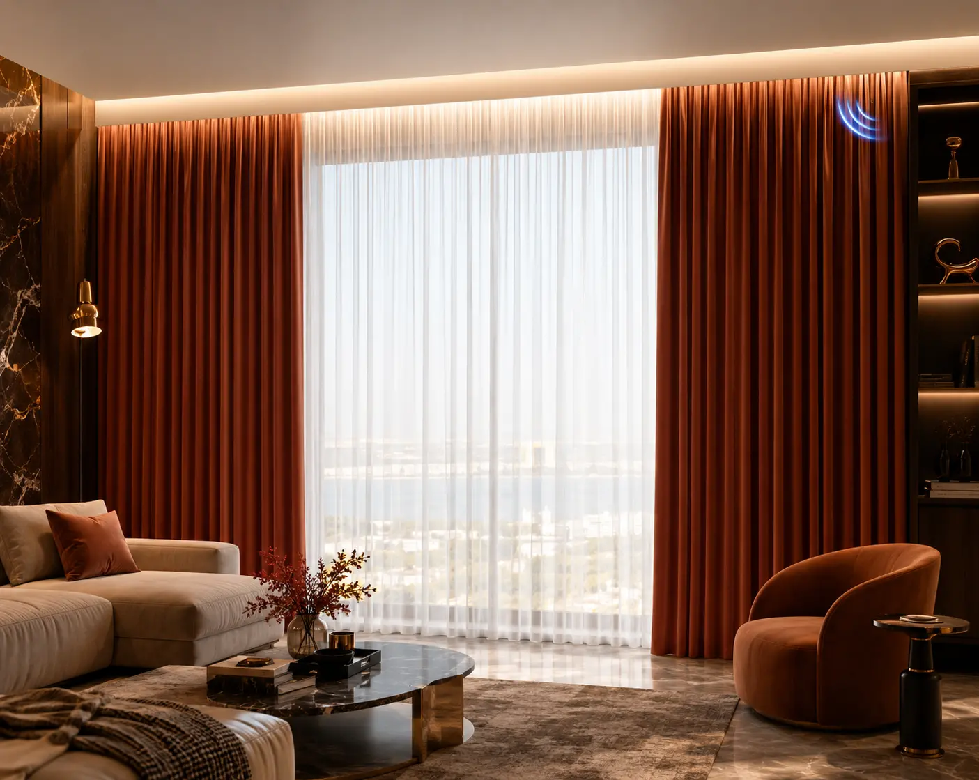 Motorized Curtains