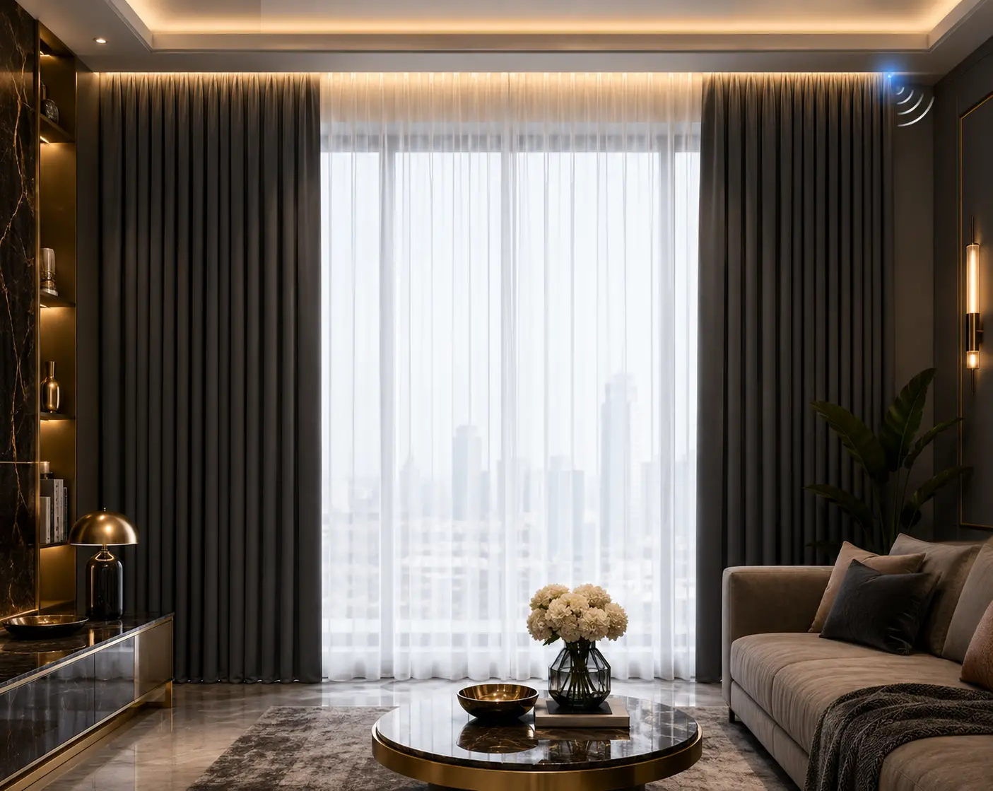 Motorized Curtains