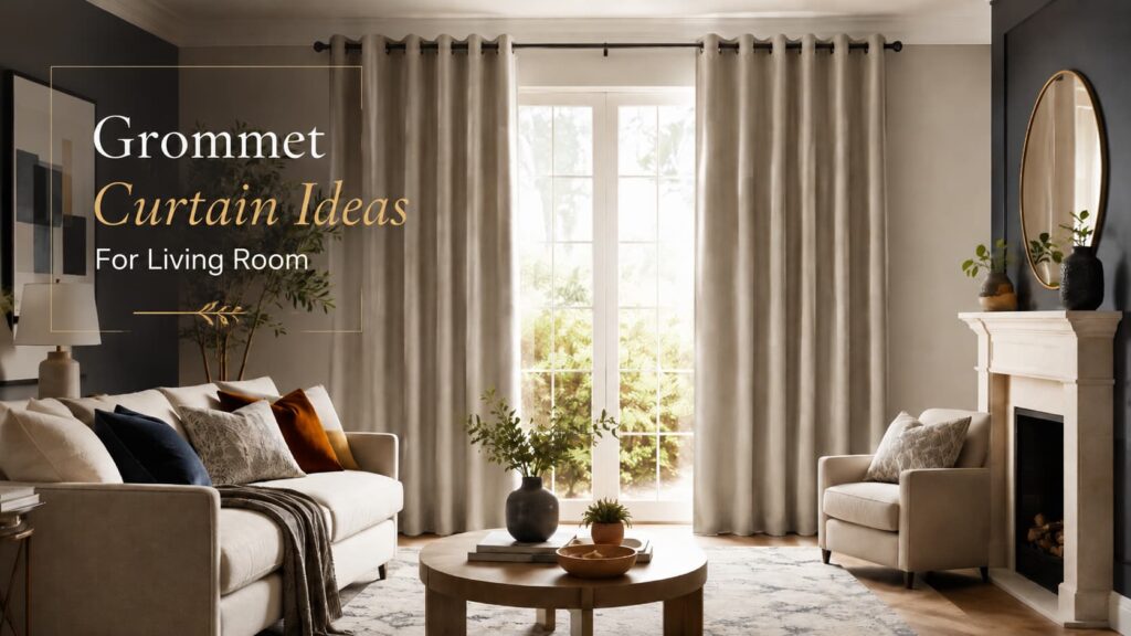 Grommet Curtain Ideas For Living Room