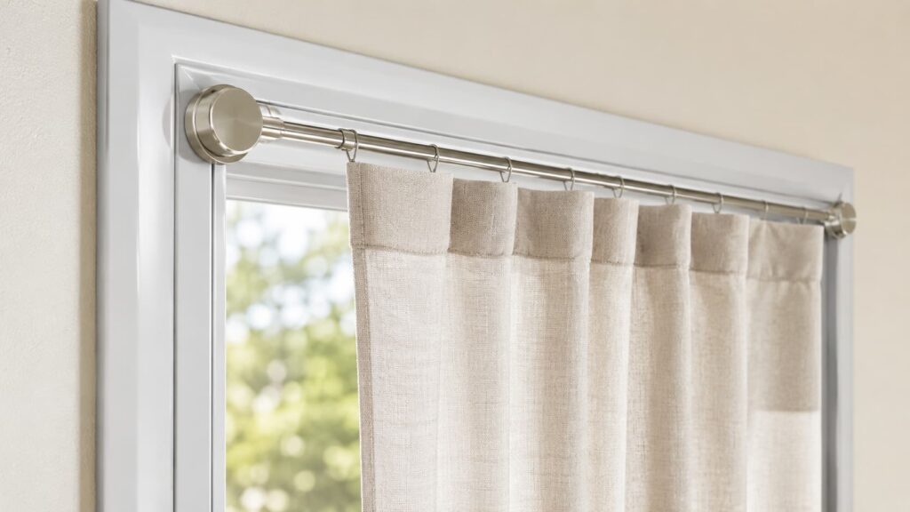 How to Install a Magnetic Curtain Rod to Your Windows
