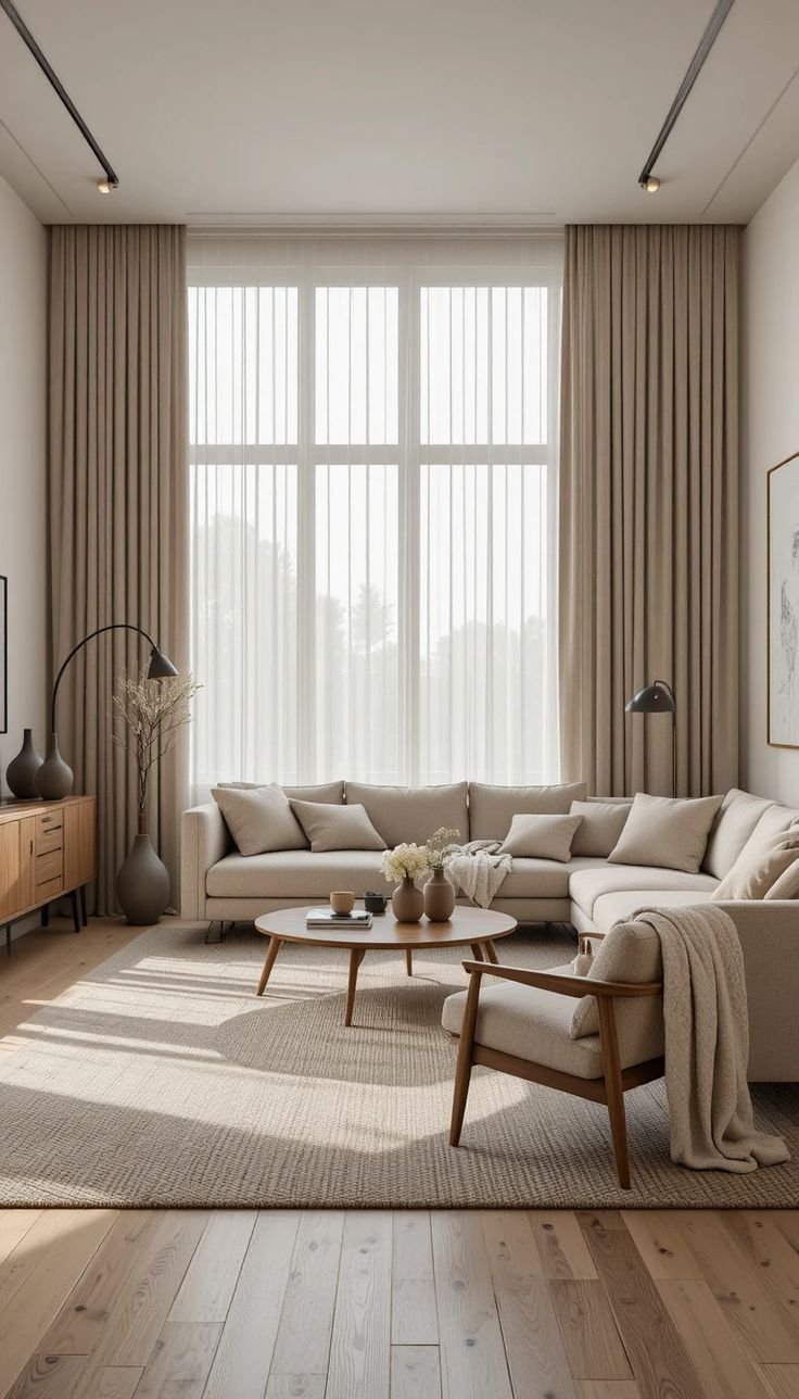 ivory curtains for grey living room